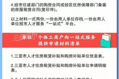 海南住房补贴申请全流程速拆解